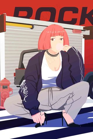 潮流文化街头文化潮男潮女国潮非主流