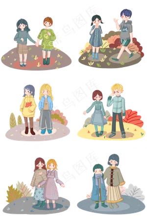24节气秋天节气套图