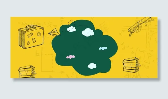 暑假学习教学背景模板