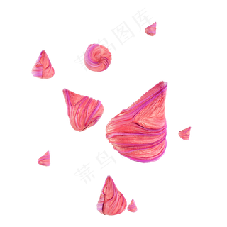 电商漂浮圆锥,免抠元素