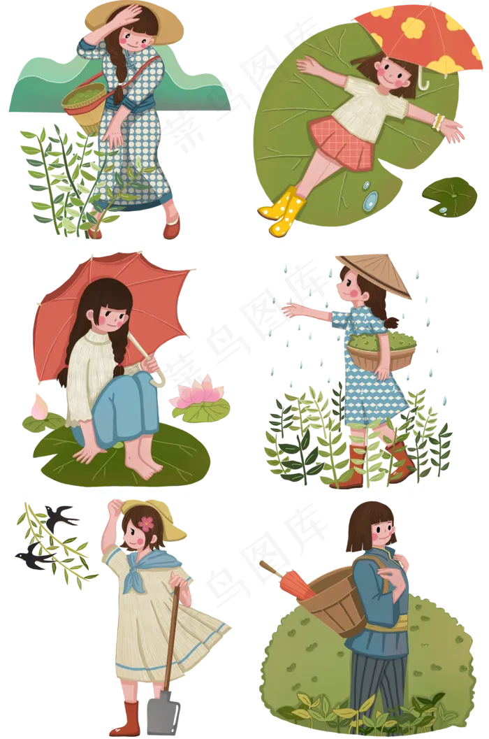 谷雨节气合集