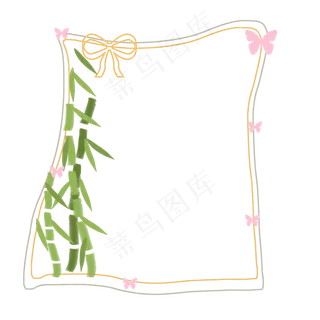 清明节边框