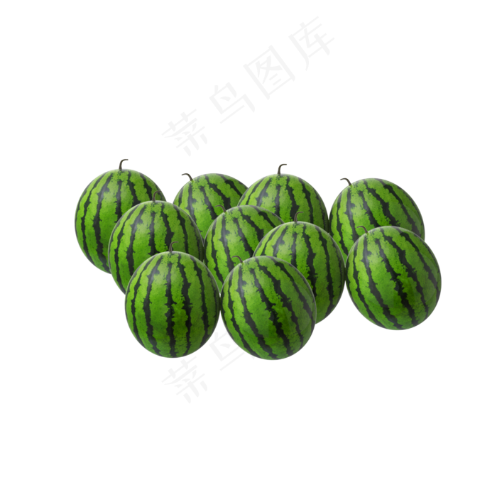 夏季仿真西瓜