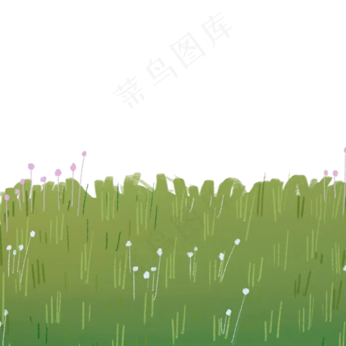 春天小草(1125X2436(DPI:72))psd模版下载