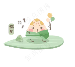 端午节日粽子图标