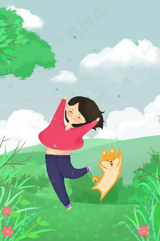 三月你好踏青春游