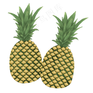 菠萝PNG免抠图