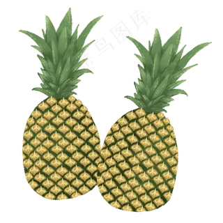 菠萝PNG免抠图