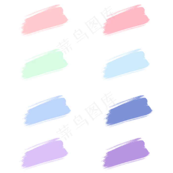 马卡龙配色png(2000X2000(DPI:300))psd模版下载