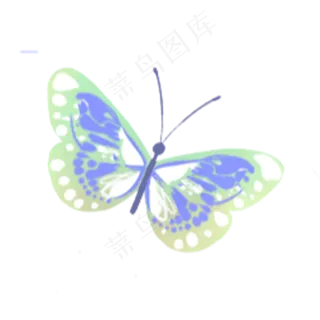 卡通蝴蝶