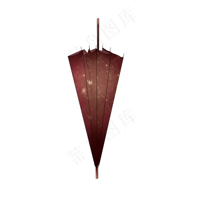 雨伞清明手绘装饰,免抠元素(3000X3000(DPI:299))psd模版下载