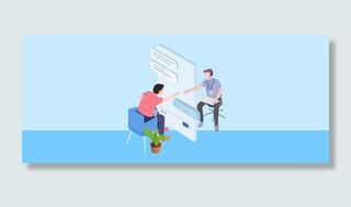 蓝色商务金融合作banner