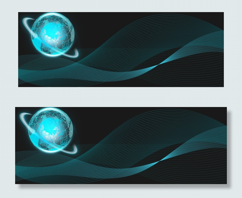 大气时尚科技商务海报背景素材