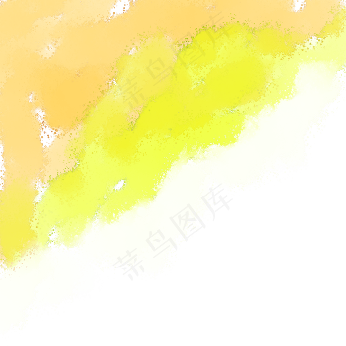水彩黄色背景毕业季