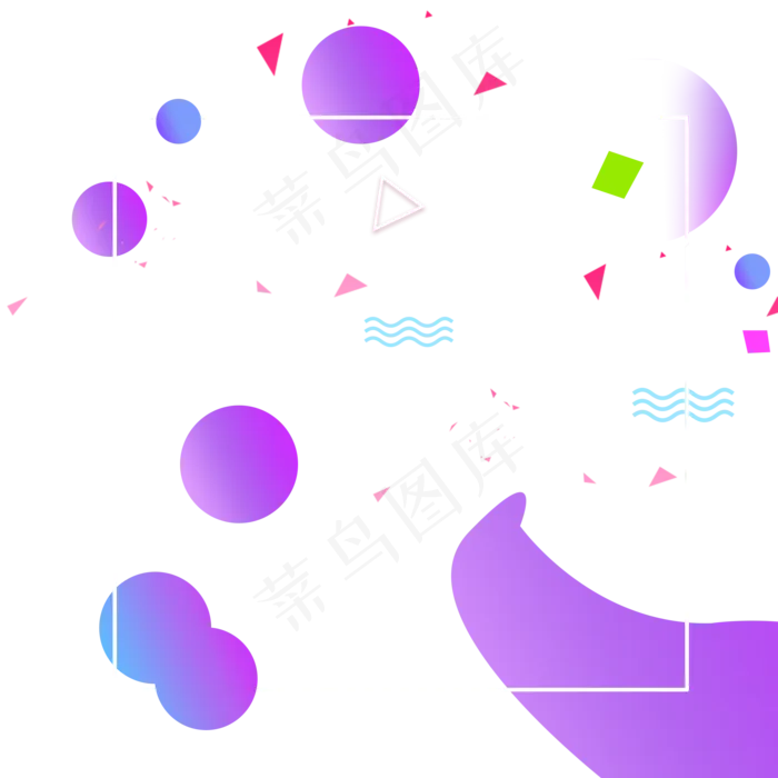 618电商主题装饰素材(2000X2000(DPI:300))psd模版下载