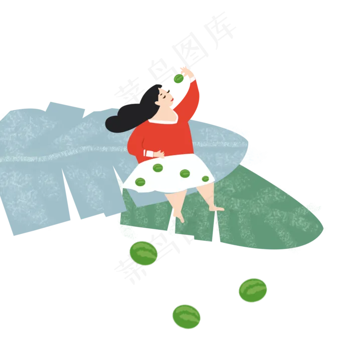 立夏节气设计素材(2000X2000(DPI:300))psd模版下载