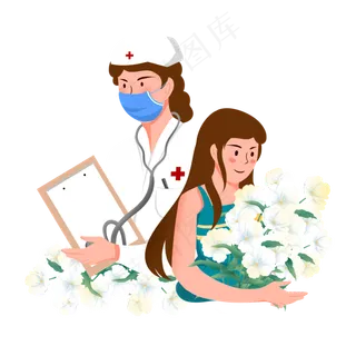 妇女节最美逆行者,免抠元素