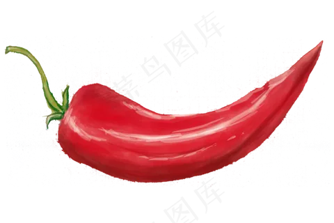 立秋丰收手绘红辣椒png 立秋丰收手绘红辣椒png