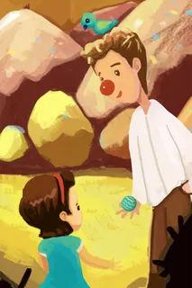 愚人节暖色系场景