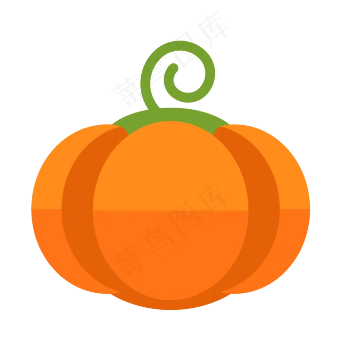 卡通红色的小南瓜(2000X2000(DPI:300))psd模版下载