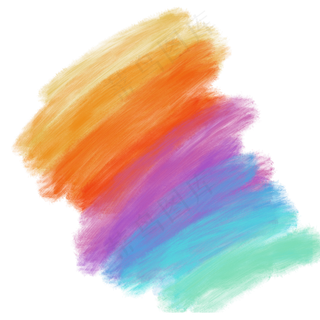 炫彩手绘涂鸦笔刷