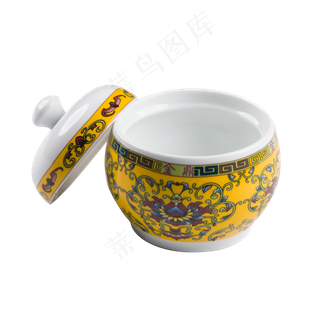 陶瓷炖盅和盖子,免抠元素