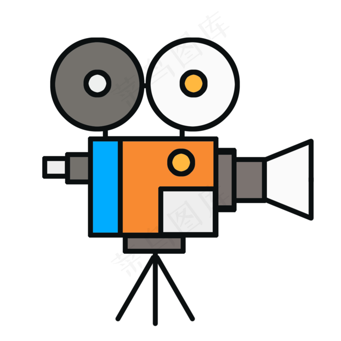 电影制作摄影机