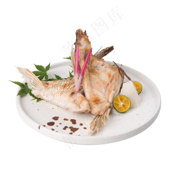 香煎鱼肘,免抠元素