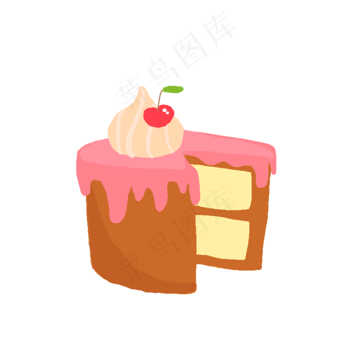 布丁美味生日蛋糕(4167X4167(DPI:200))psd模版下载