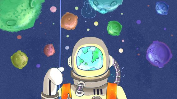 地球一小时环保熄灯宇宙