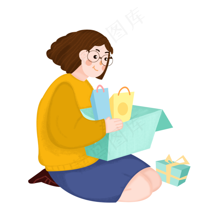 购物女孩双十一