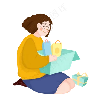 购物女孩双十一