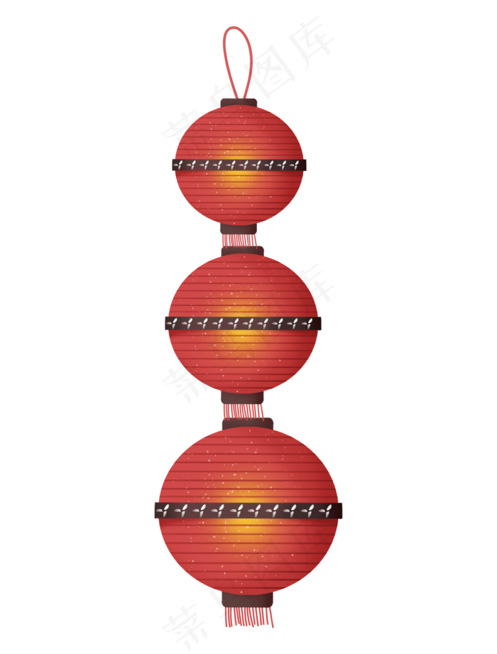 春节装饰灯笼新年鼠年,免抠元素(2362X3107(DPI:300))psd模版下载