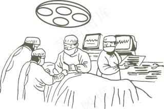 爱岗敬业医生劳动卡通形象