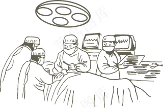 爱岗敬业医生劳动卡通形象