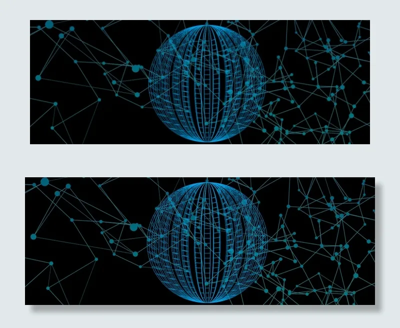 黑色大气商务科技平面banner