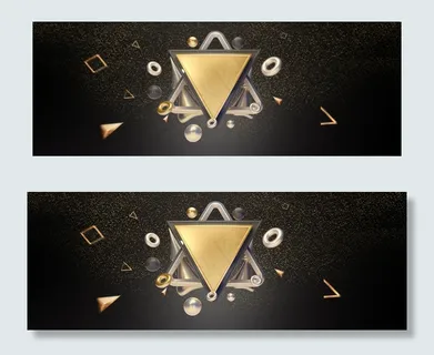 双十二黑金科技舞台促销banner 双十二黑金科技舞台促销banner