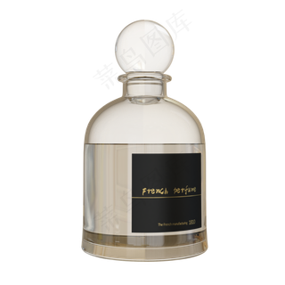一瓶法国香水,免抠元素