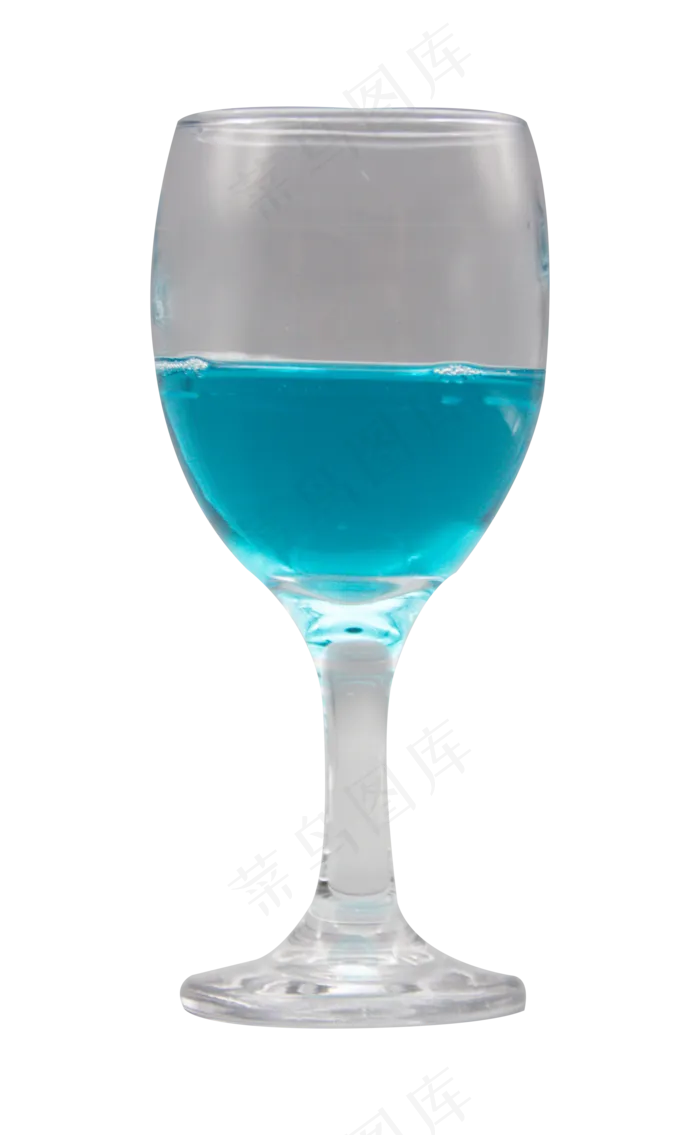 一杯蓝冰饮料,免抠元素(2000*3244px 300 dpi )