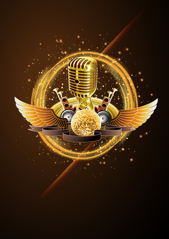 招募主播背景模板