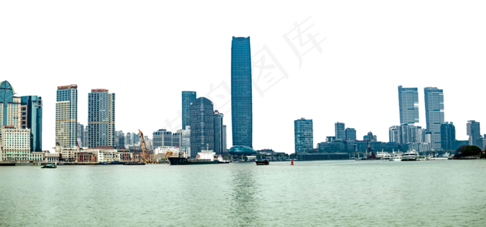 城市风景线系列之河边风景,免抠元素(6000X2801(DPI:300))psd模版下载