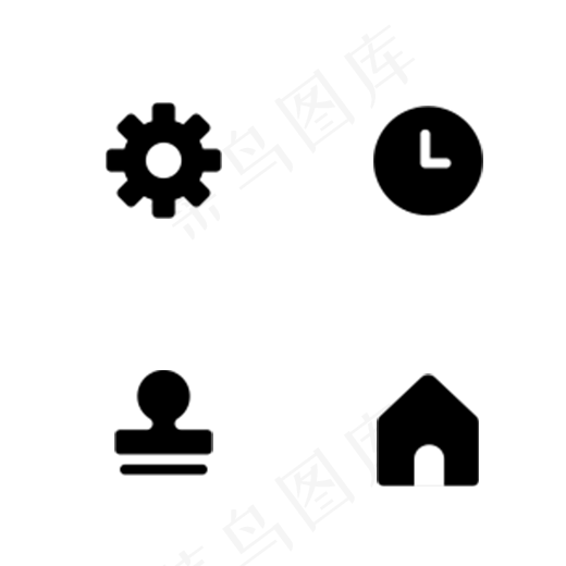 图标常用纯色app(520X520(DPI:300))psd模版下载