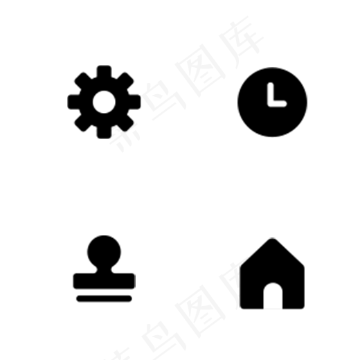 图标常用纯色app(520X520(DPI:300))psd模版下载