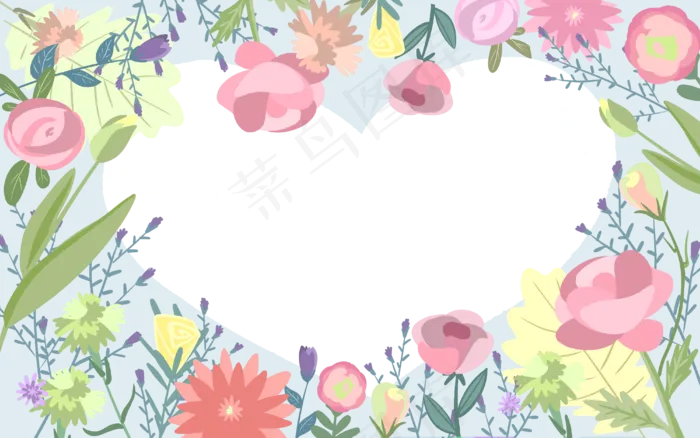 结婚繁花玫瑰PNG阳光唯美婚礼(4000X2500(DPI:300))psd模版下载