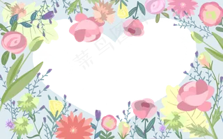 结婚繁花玫瑰PNG阳光唯美婚礼