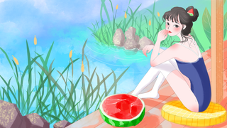 唯美浪漫清新夏季