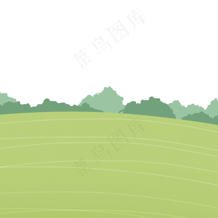 草地树木植物(2000X2000(DPI:300))psd模版下载