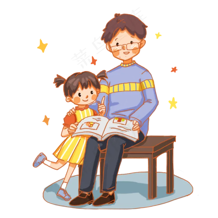 父亲节快乐套图六(2000X2000(DPI:300))psd模版下载