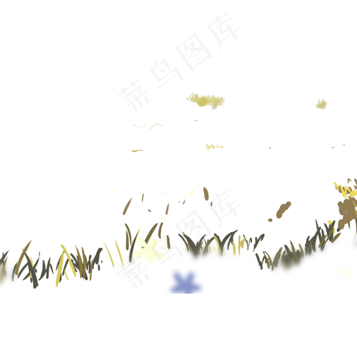 春天鲜花草地下载(2000X2000(DPI:300))psd模版下载