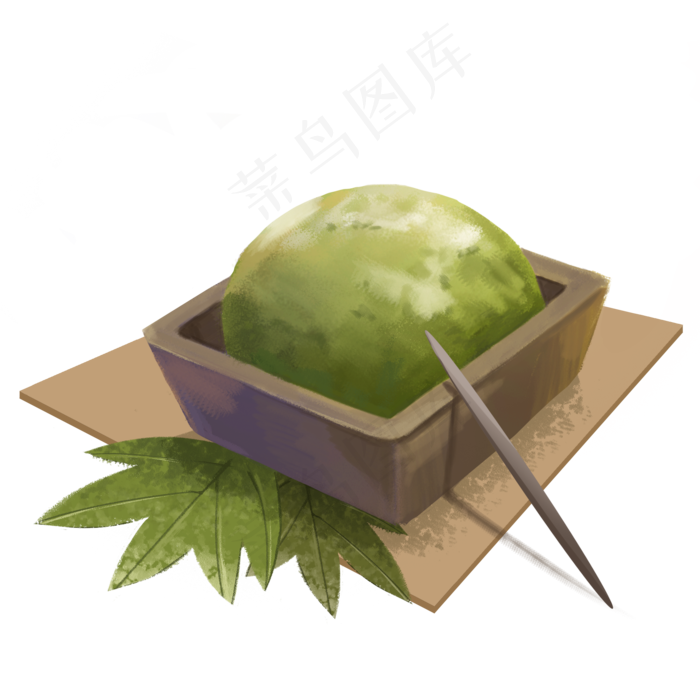 清明青团饭团(2000X2000(DPI:300))psd模版下载